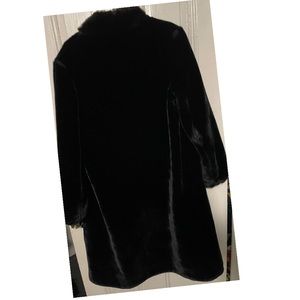 Vintage Borgazia Faux Fur Coat Size